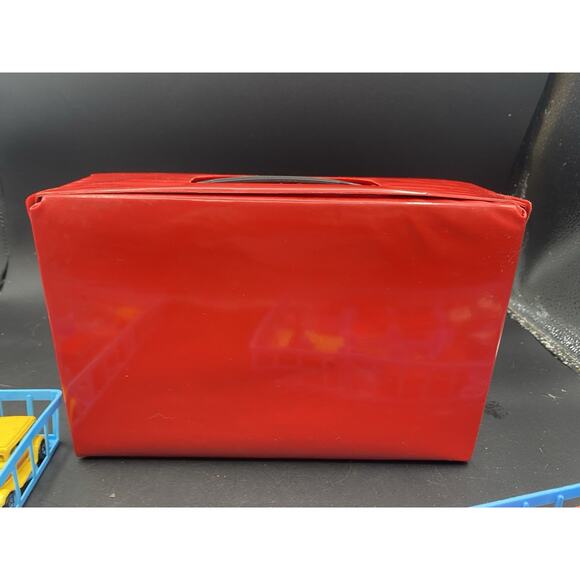 Vintage Tara Toy 24 Car Case Red # 20150 Including 22 Cars Hot Wheels Matchbox - Picture 12 of 16